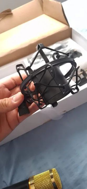 Kit Completo de Gravação - Microfone, Áudio Interface e Fones de Ouvido - Foto 6