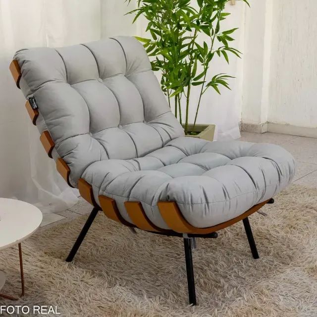 sala escritorio poltrono com puff - Foto 2
