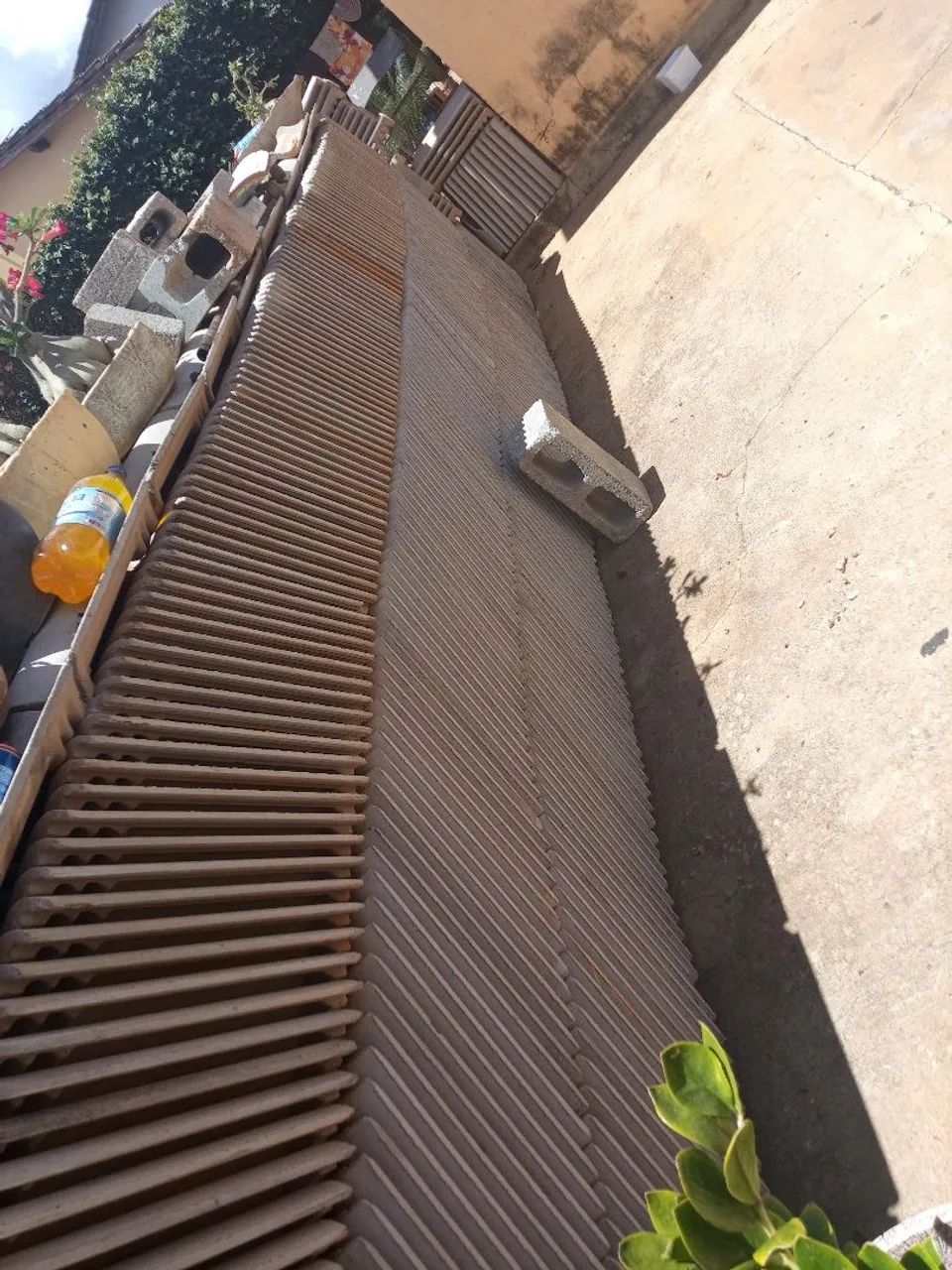Telhas de concreto 