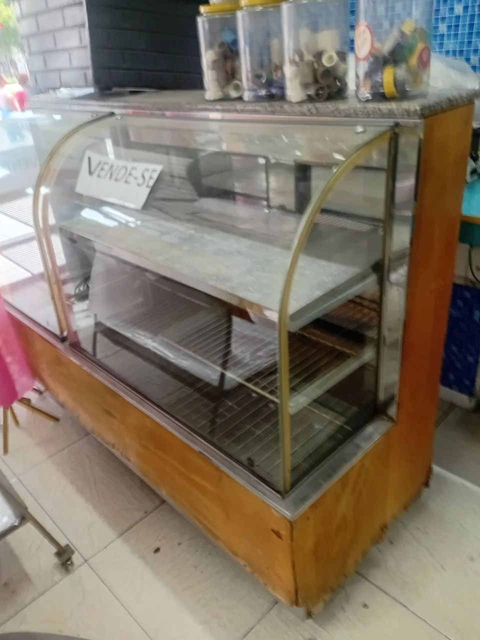 Vitrine de Loja Frio e Quente 