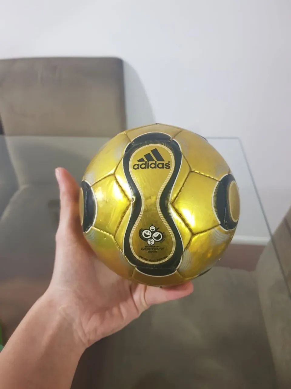 Mini Bola Dourada da Copa 2006 - Teamgeist - Foto 2