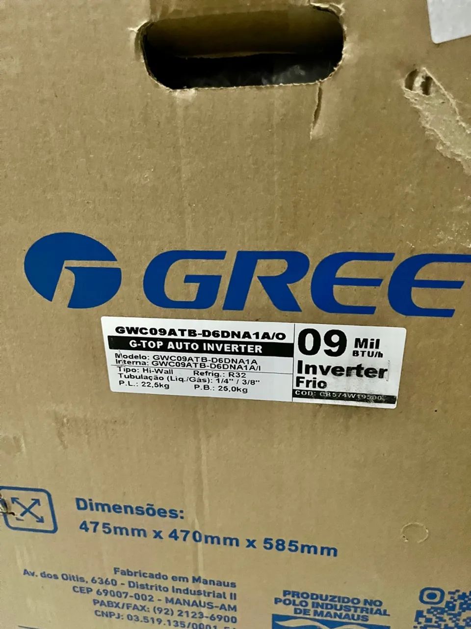 Ar Condicionado Gree Auto Inverter 9000 BTUs - Foto 4