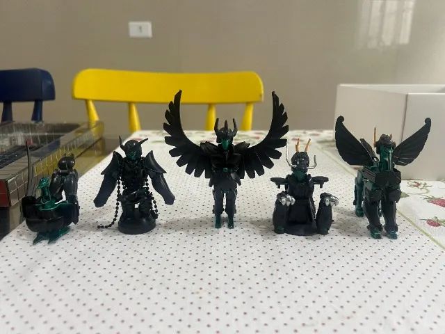 Kit Bonecos Cavaleiros Negro - Bandai Original E Raro - Foto 4
