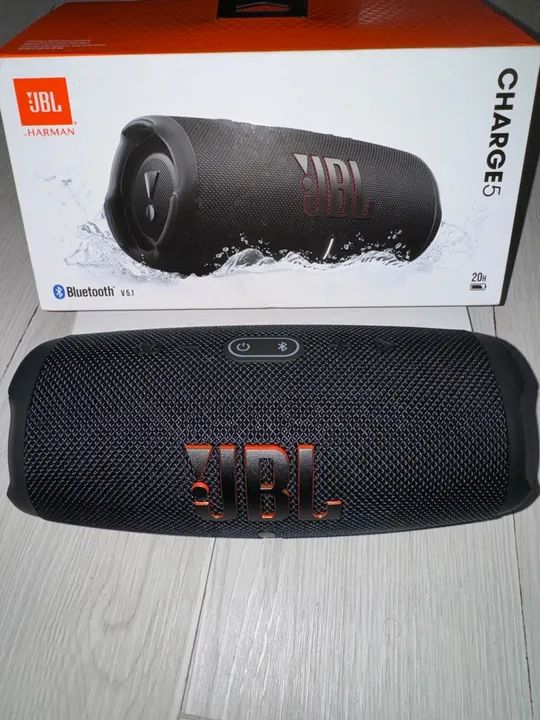 NOVO Caixa de Som JBL Charge 5 - Bluetooth - Impermeável