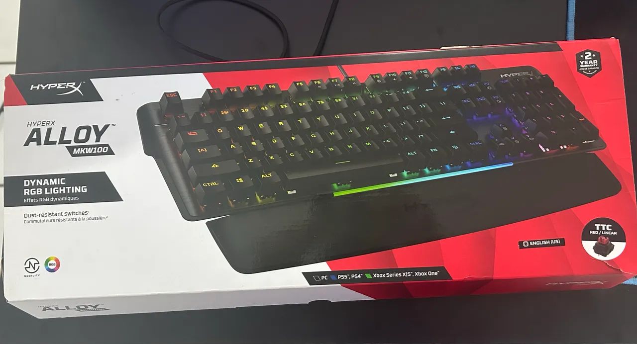 HyperX Alloy MKW100 Gaming Keyboard64363328103297123