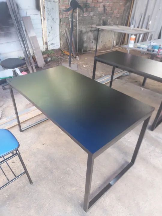 Mesa estilo industrial  - Foto 2
