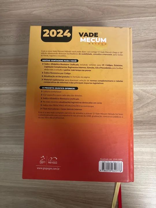 Vade Mecum 2024 - Method - Complete Law436555452043110402