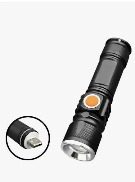 Mini Lanterna Led Tática Potente Farol Recarregável Original Loja Física Garantia Nota Ent - Foto 3