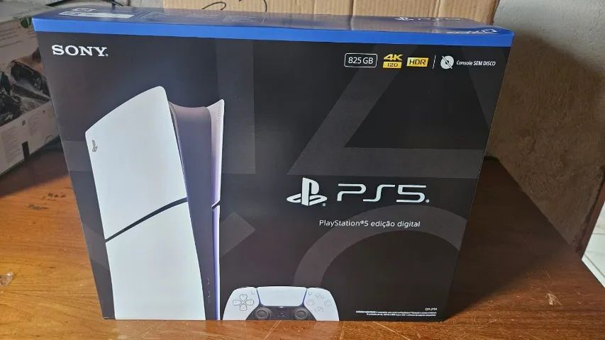 Console PlayStation 5 Slim 825GB Edição Digital - PS5 Lacrado - Foto 2