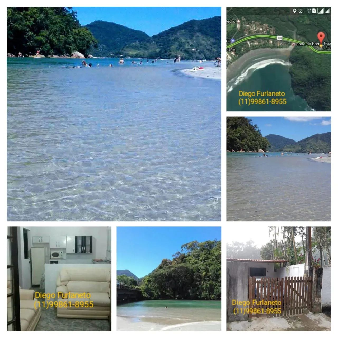 Foto - Ubatuba - Rio Escuro