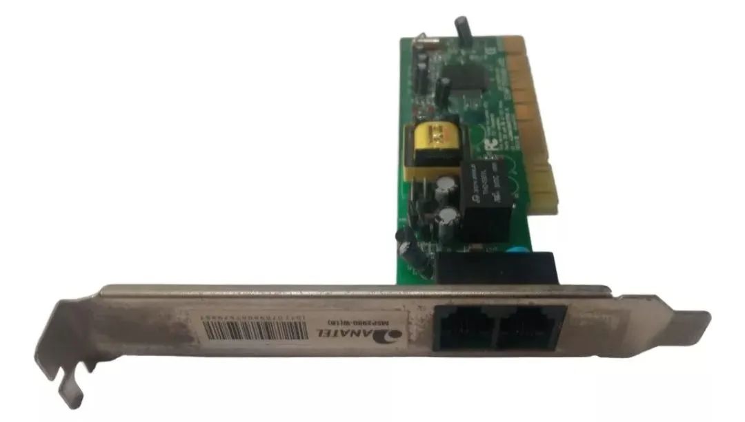 Placa Fax Modem Placa De Rede - Foto 3