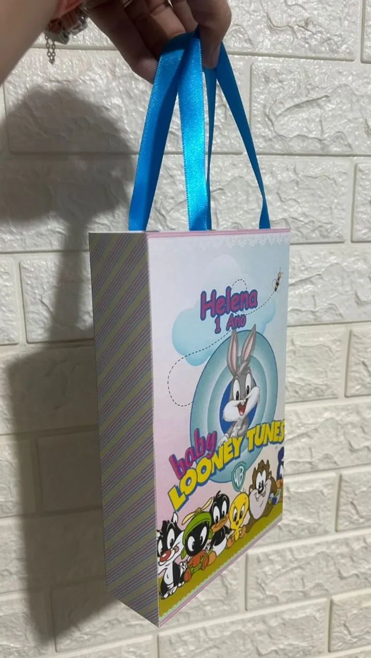 Sacolas para lembrancinhas de aniversário personalizadas