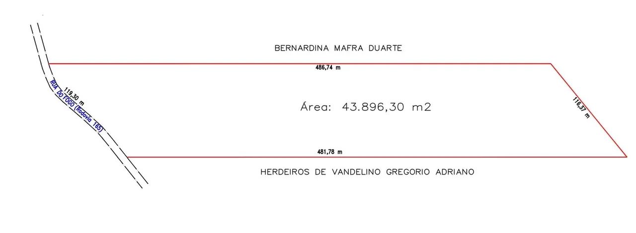 Terreno de Sítio com lagoa e vista espetacular - Foto 2