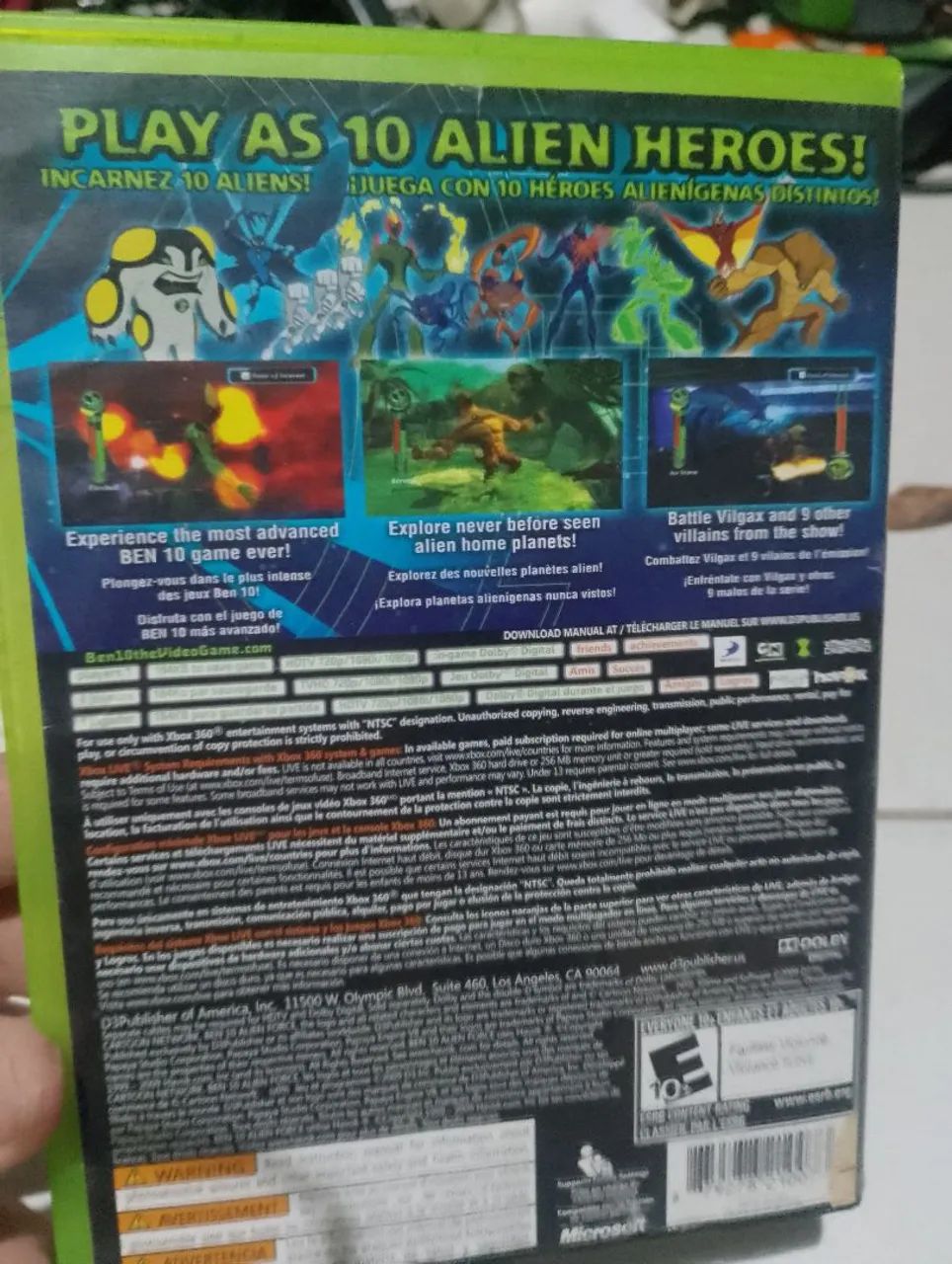 Jogo Ben 10: Vilgax Attacks - Xbox 360 - Foto 2