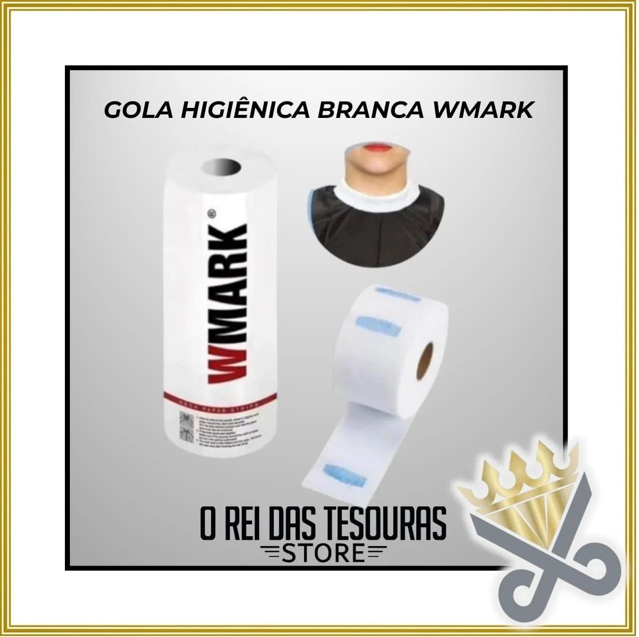GOLA HIGIÊNICA BRANCA WMARK