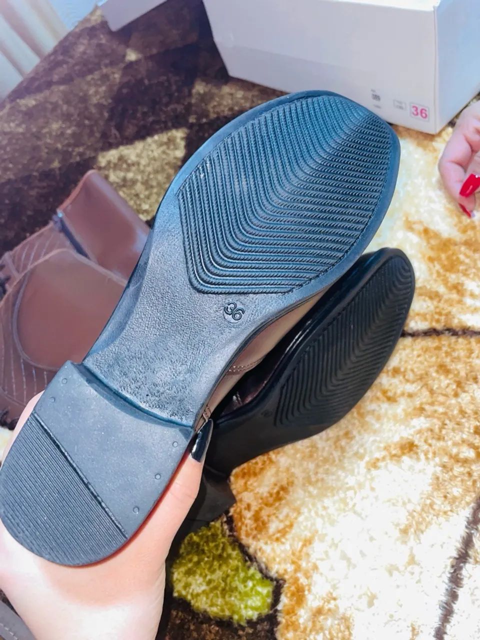 Bota Montaria Marrom/ N-36 Nova  - Foto 3