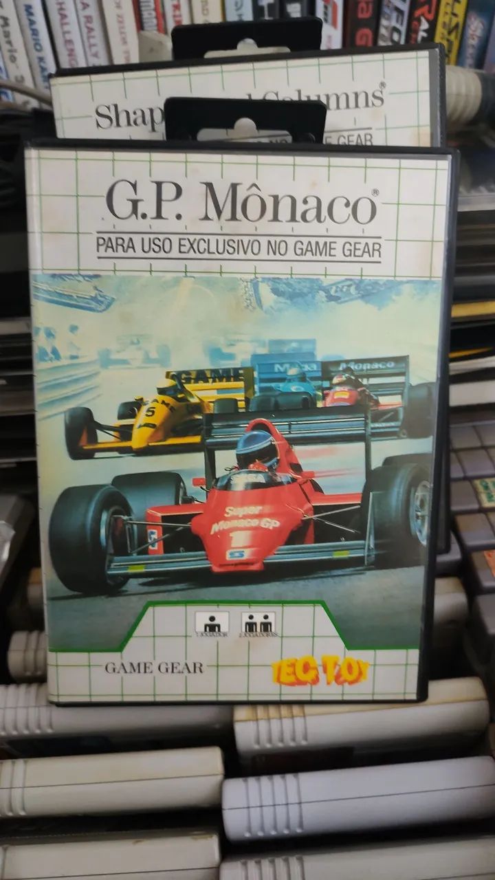 Jogo G.P. Mônaco para Game Gear