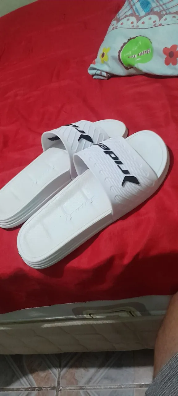 Chinelo Slide Rider Branco