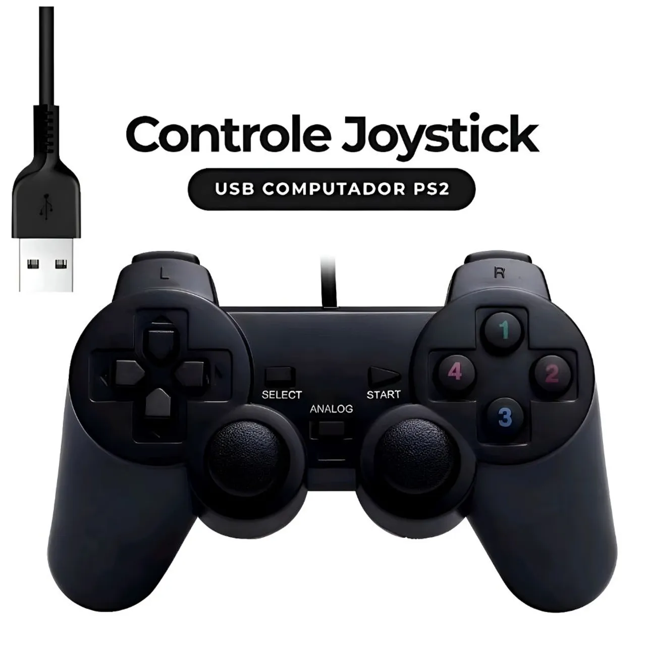 Controle Joystick USB para PC