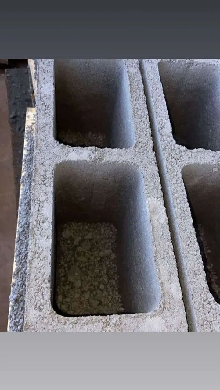 Bloco concreto vazado 14x19x39cm só R$1,55 a unidade, leia o anúncio. - Foto 3