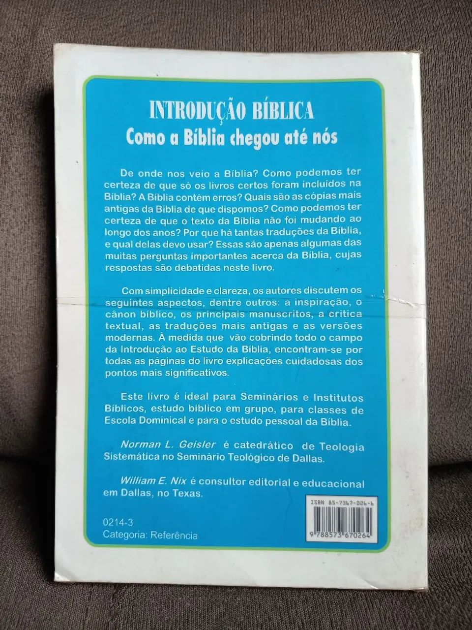 Livro Introdução Bíblica  - Foto 2