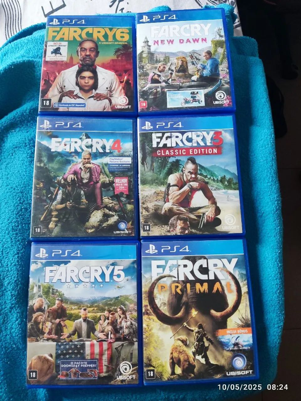 Coleção de jogos Far Cry para PS4