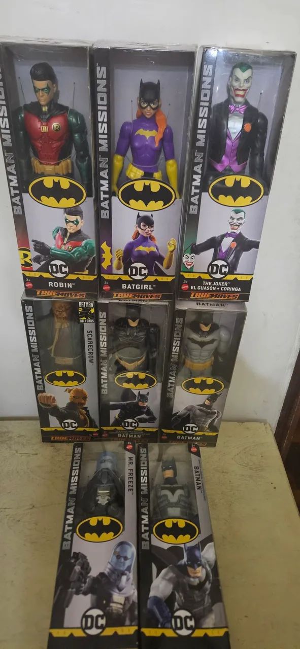 Coleção Batman Truemoves Mattel