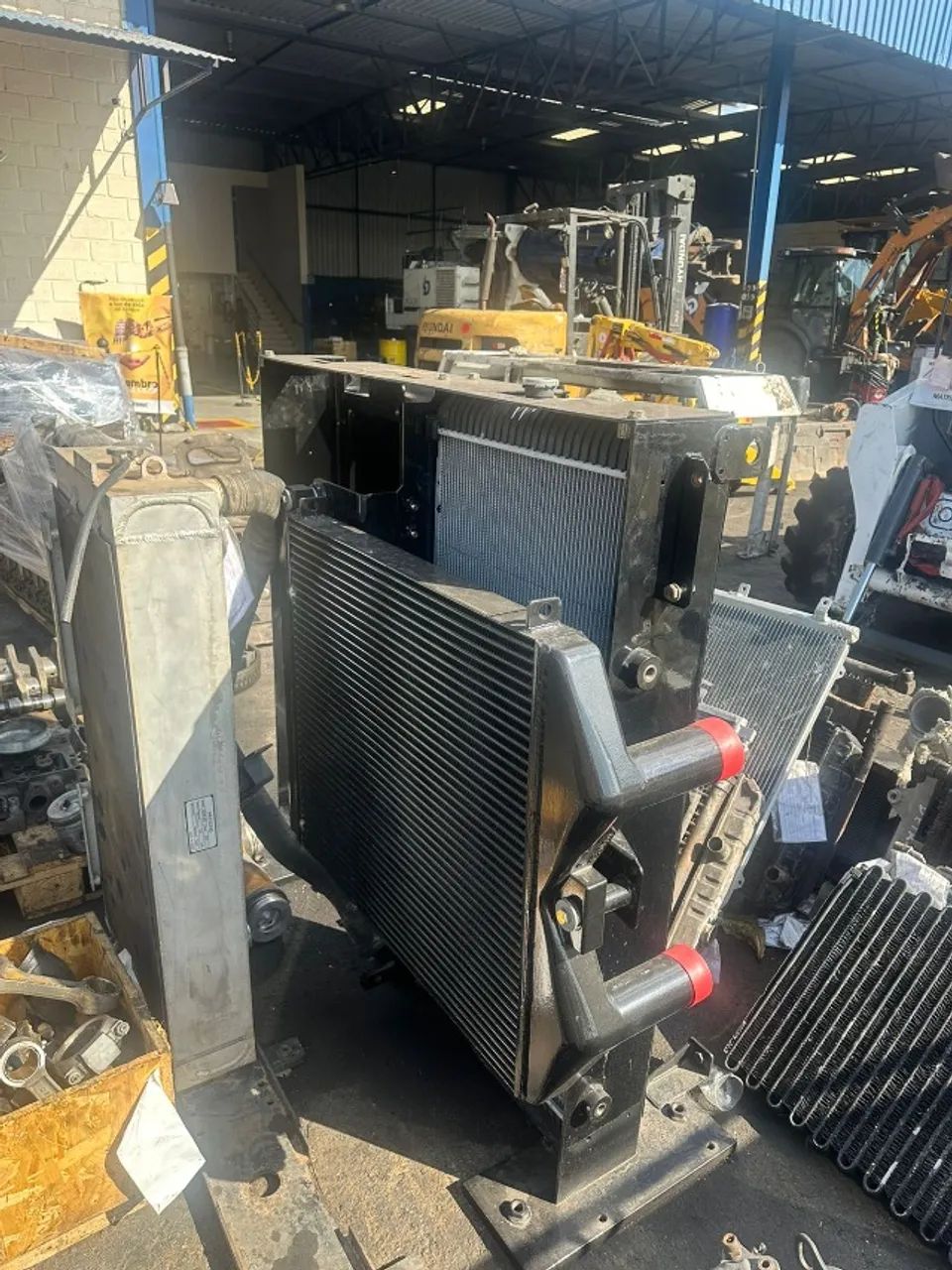 RADIADOR ESCAVADEIRA CAT 336 - CONJUNTO - Foto 2