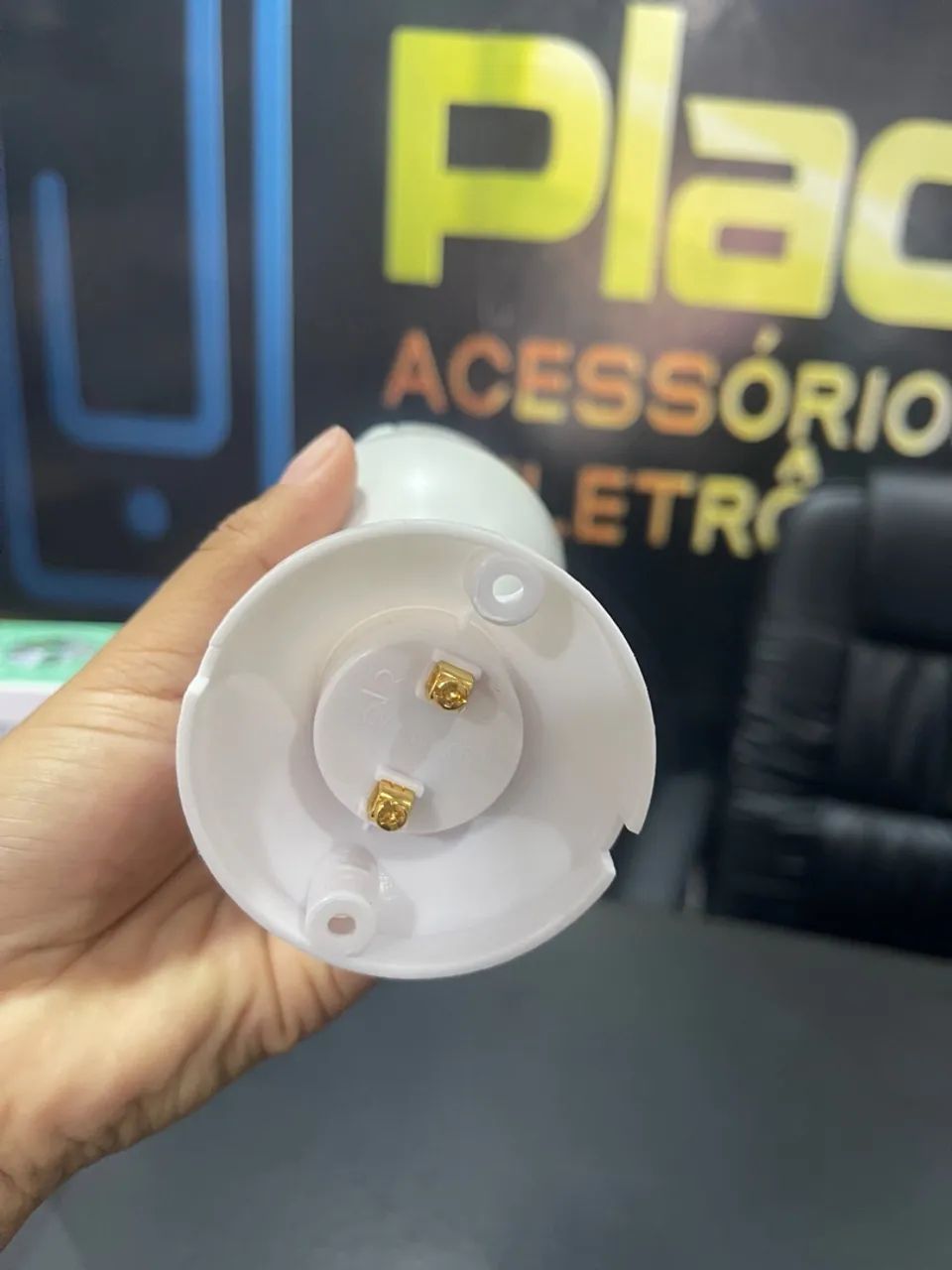 Câmera Ip Lâmpada Wi-Fi Full Hd Visão Noturna - Interna nova Fazemos Entregas  - Foto 3