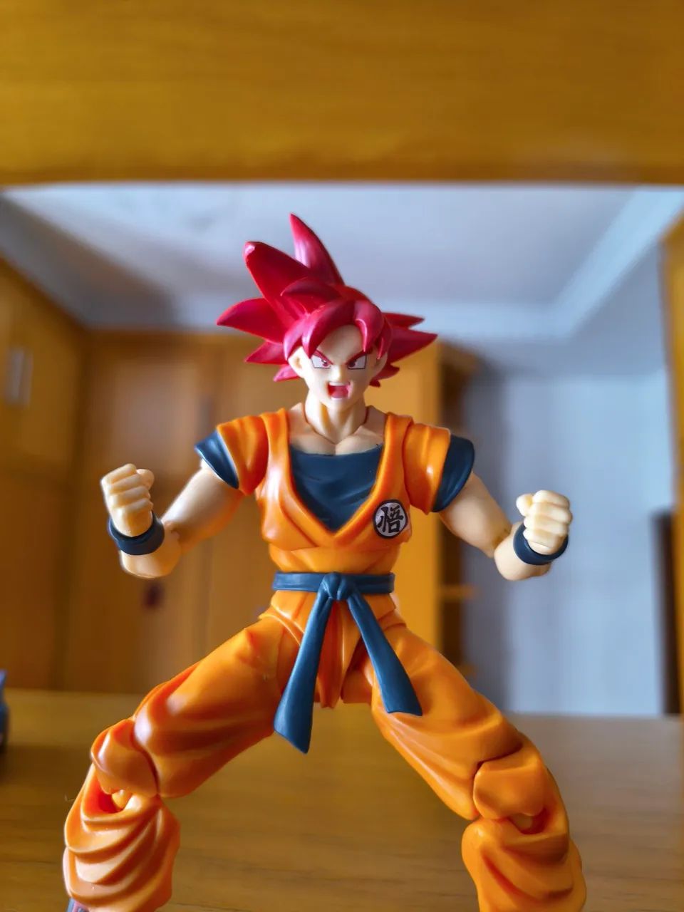 Pack 2 em 1! Goku blue 2.0 + Head god Sh figuarts! - Foto 3