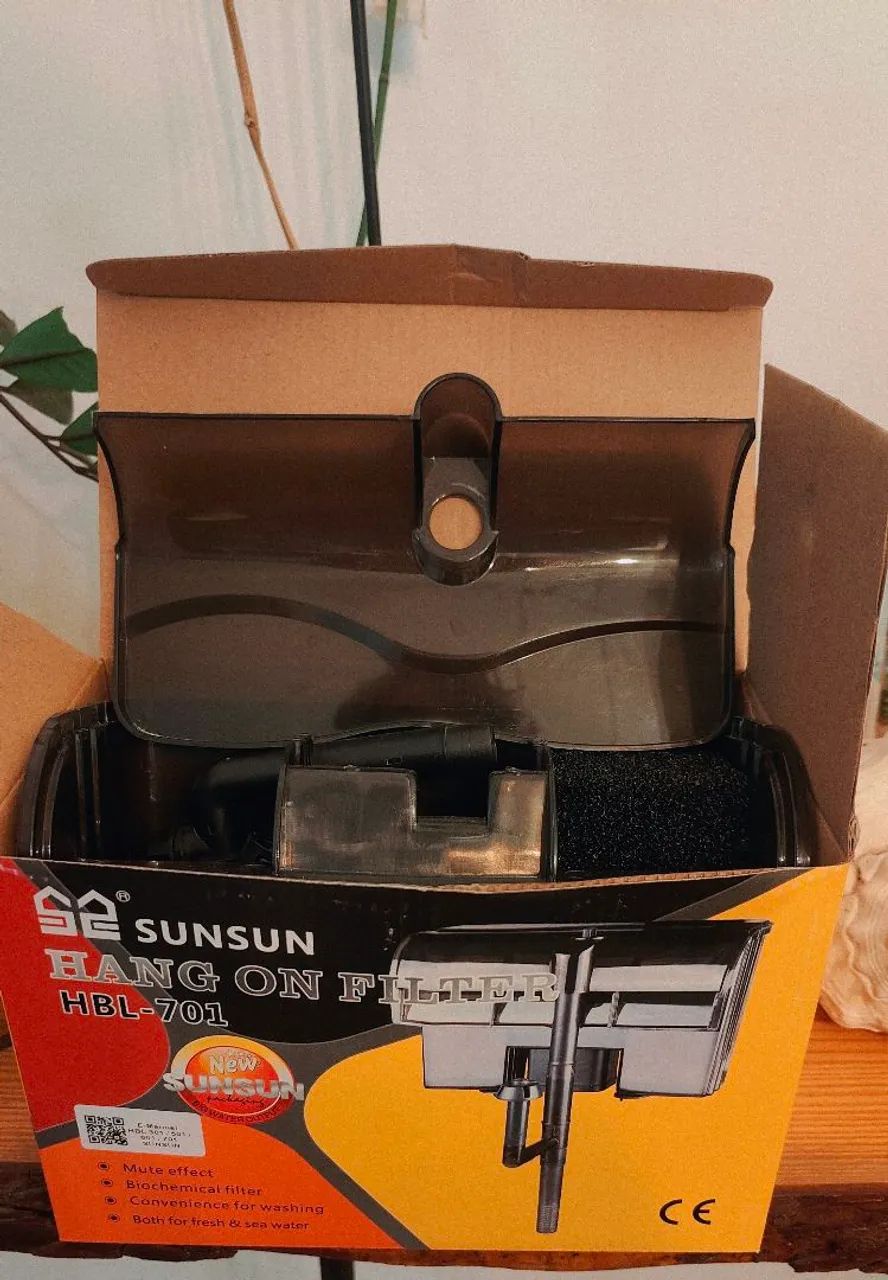 Filtro Hang-On SunSun HBL-701 - 600 L/h - Silencioso e Completo