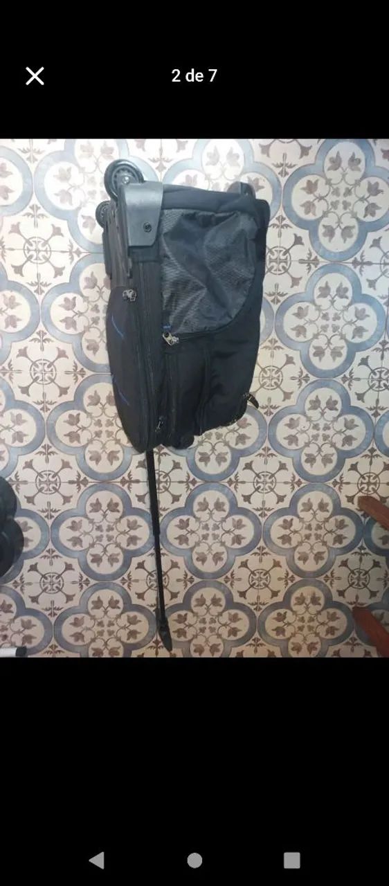 Mochila Dell Original com Rodinhas - Essential Rolling Backpack 15.6" - Foto 2
