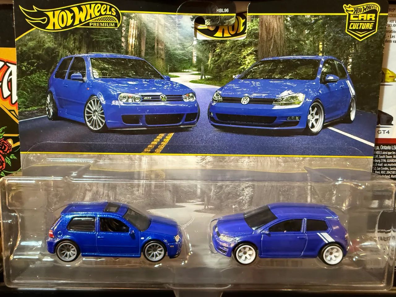 Miniatura Hot Wheels 2 pack Golf