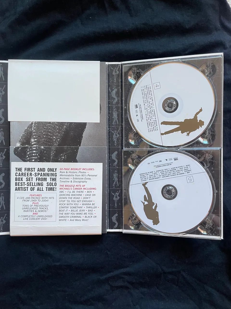 Box Michael Jackson - The Ultimate Collection - 4 CDs + DVD - Importado - Foto 3