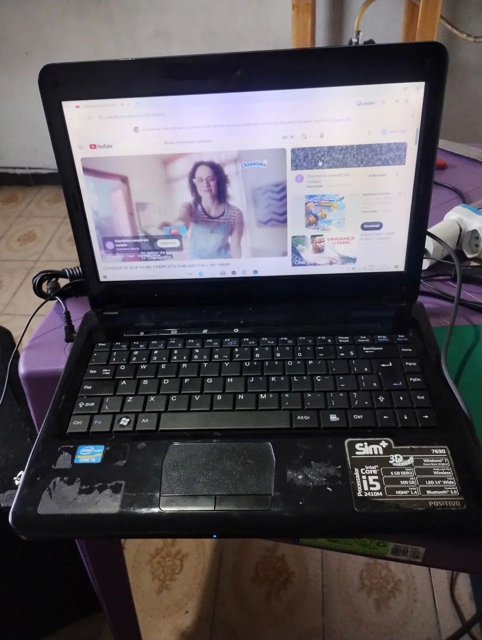 NOTEBOOK CORE i5 COM 6 GIGAS SÓ 450,00 - Foto 3