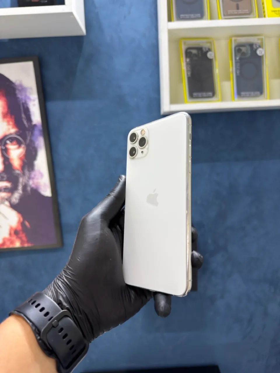 IPHONE 11 PRO MAX 64GB BRANCO - Foto 3