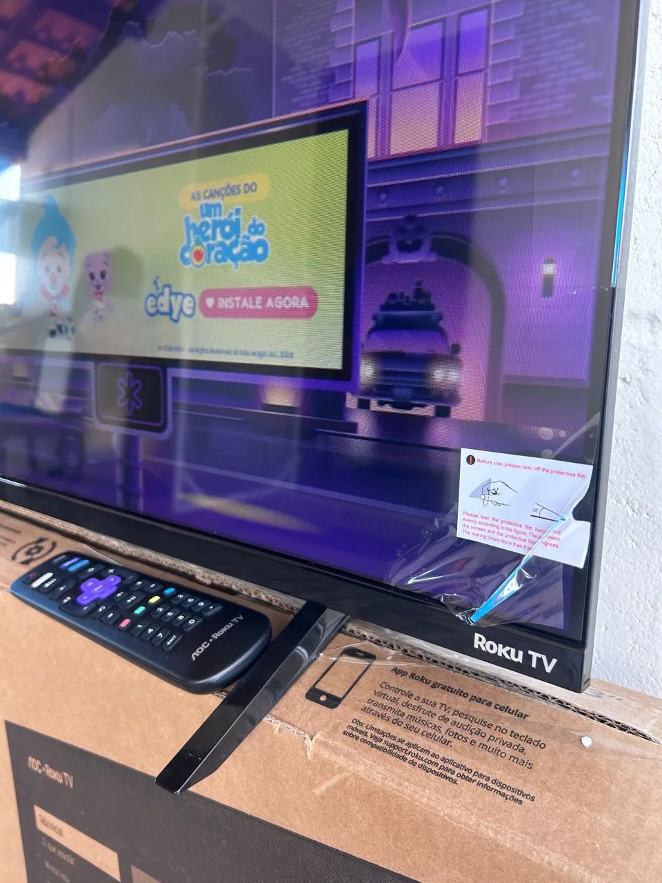 SMART TV 43 LED Full HD ROKU TV ( Nota e Garantia) - Foto 3