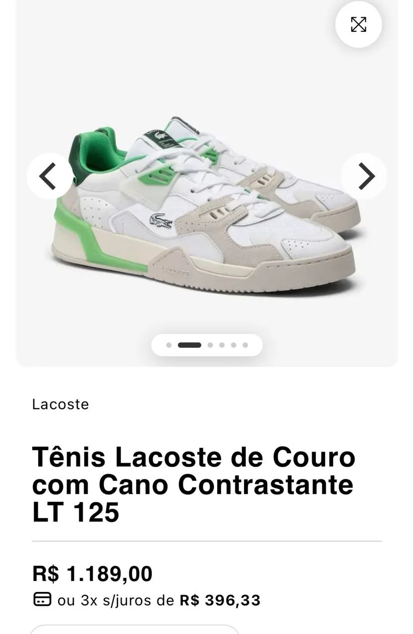Tênis Lacoste Original  - Foto 5