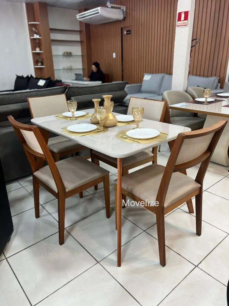 Conjunto de jantar 1.30x80