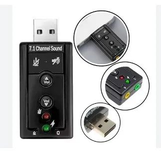Placa de audio som USB 7.1 LE-5556 It.Blue - Foto 2