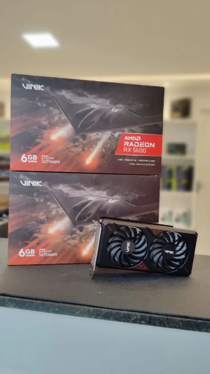 Placa de vídeo RX 5600 6GB AMD RADEON  - Foto 5