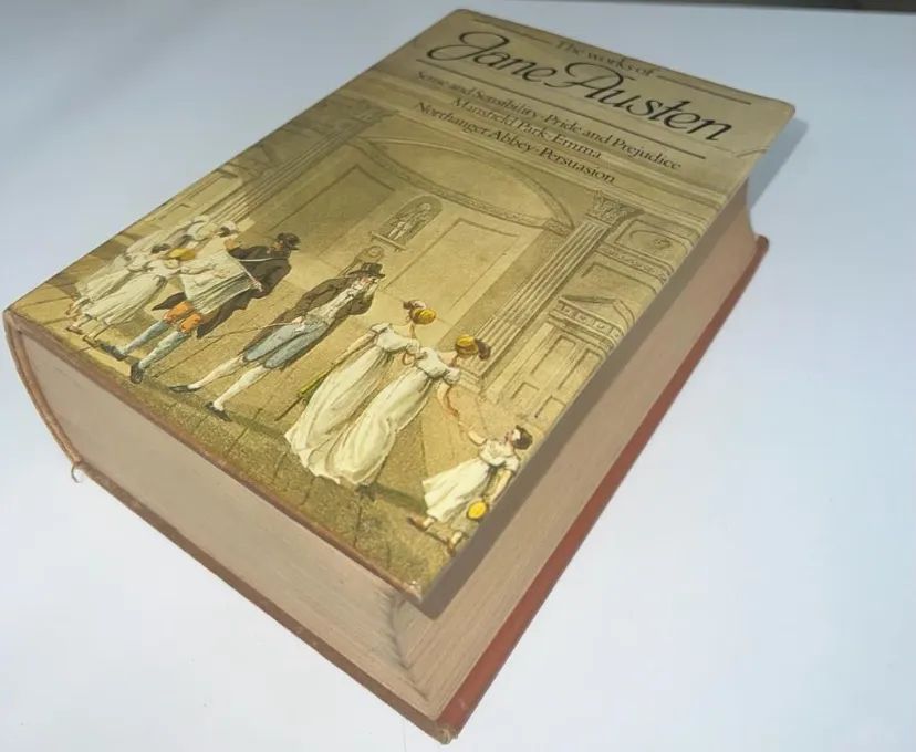 Livro The Works of Jane Austen importado vintage capa dura - Foto 3