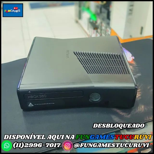Xbox 360 Slim - Desbloqueado - Foto 3