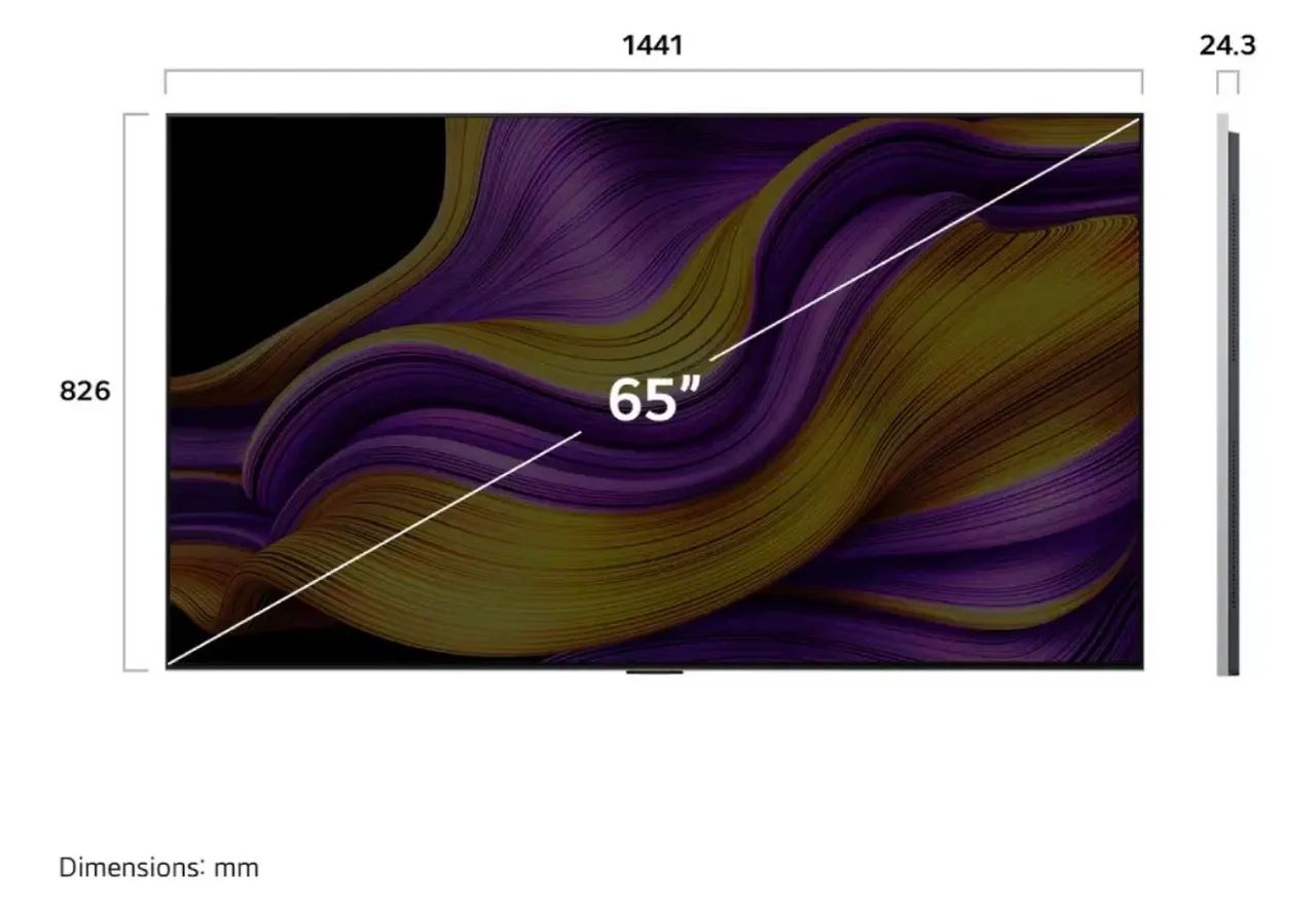 Smart TV LG OLED evo AI G5 4k 65 polegadas - Foto 3