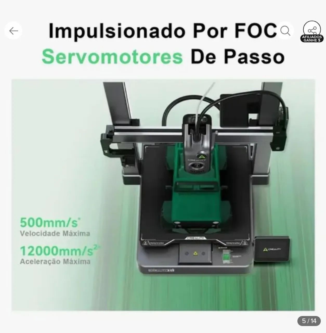 Impressora 3D cleality Hii combo - Foto 3