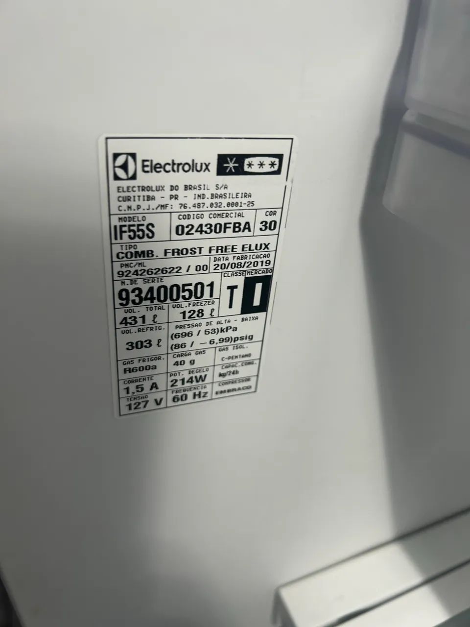 Geladeira Eletrolux 127 - Foto 4