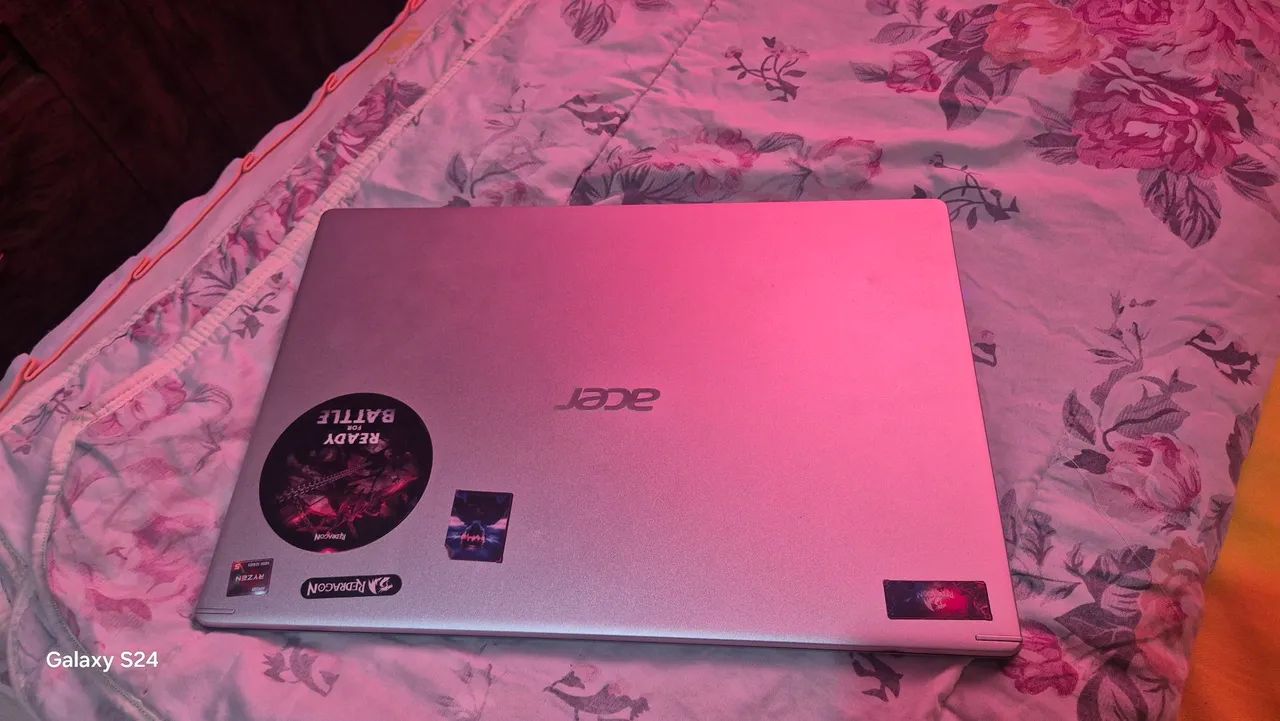 Notebook gamer 12gb ram 512gb de armazenamento ryzen7 - Foto 4
