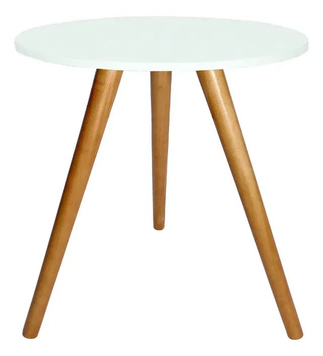 Mesa Lateral Centro -30cm - redonda Pe Palito
