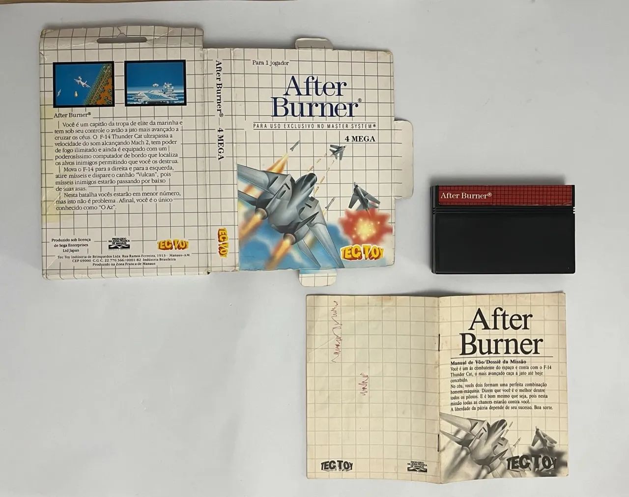Master System Tec Toy Sega After Burner
