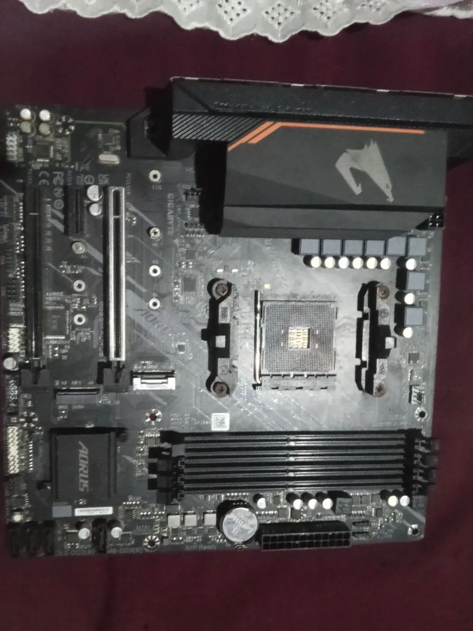 Placa mãe auros elite b550 - Foto 4